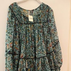 Free people new with tags lovely light dress.